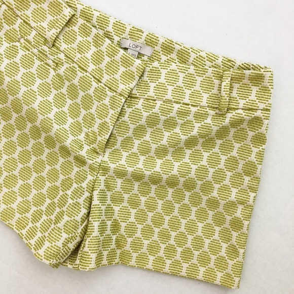 LOFT Pants - LOFT Jacquard Polka Dot Shorts